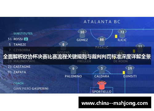 全面解析欧协杯决赛比赛流程关键规则与裁判判罚标准深度详解全景 全面解析欧协杯决赛比赛流程关键规则与裁判判罚标准深度详解全景